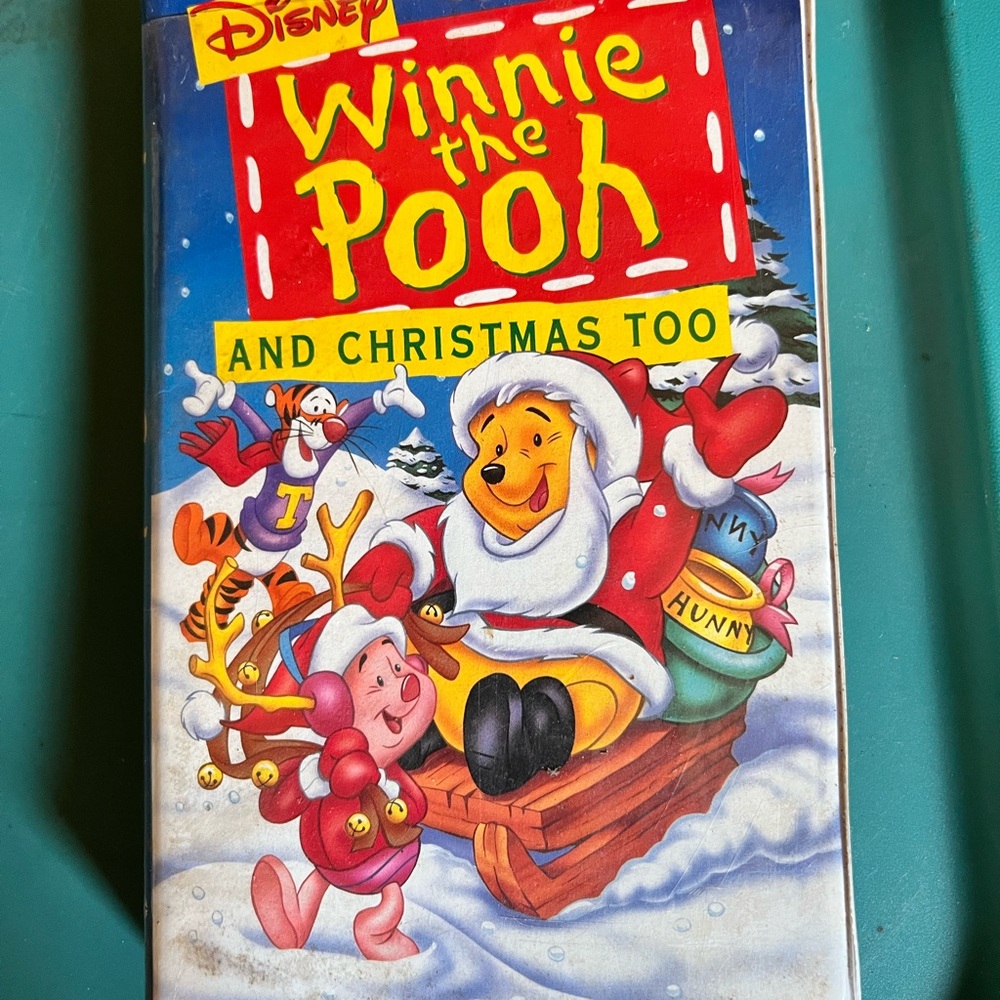 Winne the Pooh & Christmas too vhs